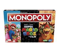 Monopoly - Super Mario Bros Edizione ispirata al film, gioco da tavolo per bambini e bambine, contiene la pedina di Bowser