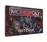 Monopoly The Witcher | Gioca nei panni di teschio di cristallo, libro fiammeggiante, Kaer Morhen, liuto e altro ancora | Gioco da collezione con licenza ufficiale basato sul popolare franchise di