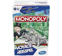 MONOPOLY Edizione Viaggi, Gioco Portatile per 2-4 Giocatori, Gioco di Viaggio per Bambini dai 6 Anni - Versione Italiana