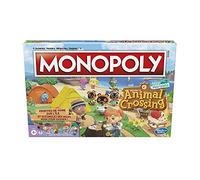 Monopoly versione francese Animal Crossing New Horizons Edition, gioco per bambini dagli 8 anni, gioco divertente per 2-4 giocatori