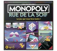 Monopoly Via della sete, gioco di gruppo, gioco da bere Monopoly ufficiale per adulti, dai 18 anni in poi - versione francese