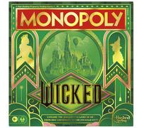 Monopoly Wicked Edition Board Game Inspired by The Motion Picture Ages 8+