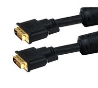 Monoprice 102408 cavo DVI 1.8 m DVI-D Black