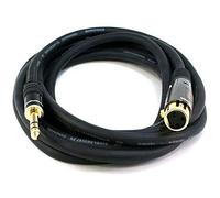 Monoprice 104770 3m XLR (3-pin) 6.35mm TRS Nero cavo audio