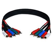 Monoprice 105355 0.45m 5 x RCA 5 x RCA Nero cavo video e componente (YPbPr)