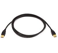 Monoprice 105443 - Cavo USB 2.0 A maschio a maschio A 28/24AWG, placcato oro, 1,8 m