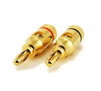 Monoprice 2943 Cavo di Collegamento Banana Oro