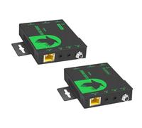 Monoprice Blackbird 4K60 - Extender HDMI 70 m tramite un singolo cavo Ethernet CAT6/6a, HDMI 2.0b e HDCP 2.2, latenza zero, estrazione audio, 18 Gbps