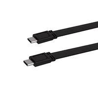 Monoprice Cavo da USB C a USB C 3.2 Gen 1, 1,8 m, nero (confezione da 10), ricarica rapida, 5 Gbps, 3 A, piatto, tipo C, compatibile con Xbox One, PS5, Switch, iPad e altro, 1 pezzo (confezione da 1)