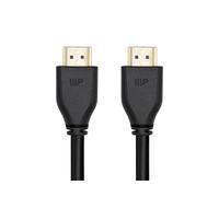 Monoprice Cavo HDMI 2.1 ad alta velocità certificato 8K, 48 Gbps, 48 Gbps, nero (5 pezzi), compatibile con Sony PlayStation, Microsoft Xbox Series X e S