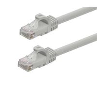 Monoprice FLEXboot Series 109803 - Cavo di rete Ethernet UTP, Cat6, 550 MHz, 30 m, in rame nudo da 24 AWG, colore: Grigio