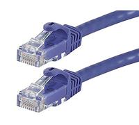 Monoprice FLEXboot Series 109853 - Cavo di rete Ethernet UTP, Cat6, 550 MHz, serie FLEXboot, 24 AWG, 550 MHz, colore: viola