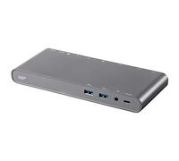 Monoprice Hub di alimentazione USB-C a USB 3.0 e USB-C | 100 W, 10 Gbps, 2 porte, con connettore USB Tipo C pieghevole - Serie Mobile