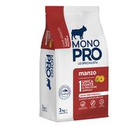 Monopro lo specialista Adult Mini Grain Free Manzo 2 kg - Crocchette monoproteiche cane - 1° ORDINE? scegli lo sconto BZR5 / BZR20 + 200 punti fedeltà