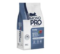Monopro lo specialista Cat Adult Sterilised Grain Free Urinary Trota - 350 gr - Cibo monoproteico gatto - 1° ORDINE? scegli lo sconto BZR5 / BZR20 + 200 punti fedeltà