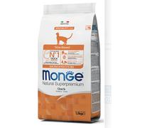 MONOPROTEIN GUSTO ANATRA 1,5 kg CAT STERILIZED MONGE CROCCANTINI GATTI