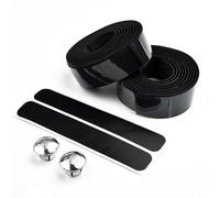 MonoSora 2 nastri per manubrio della bicicletta in EVA, impugnatura morbida, antiscivolo, assorbe l'acqua, per bici da strada e bici pieghevoli, nero