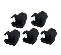 MonoSora 5PCS Silicone Riscaldatore Blocco Copertura Resistente Al Calore Calzino per X-Max3 e X-Plus3 Stampanti 3D Nero