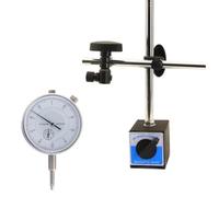 MonoSora Base magnetica con regolazione fine per indicatore del quadrante 60 kg Forza di tenuta V scanalatura per superfici cilindriche gamma 0 10 mm (1 PCS)