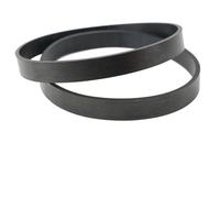 MonoSora Cinghia di trasmissione di ricambio per Bissell PowerForce Compact EasyVac modelli leggeri 1520 15204 2112 23T7 3130 Series 2 Pack Nero