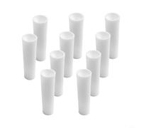 MonoSora Confezione da 10 ugelli per sabbiatrice in terracotta da 3,2 mm, per sabbiatura a valvola, portatili, resistenti all'usura, abrasivi industriali per perline di vetro