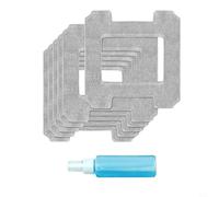 MonoSora Confezione da 6 panni lavabili in microfibra per Ecovacs per Winbot W1 W1 Pro W2 salviette riutilizzabili per la pulizia dei vetri