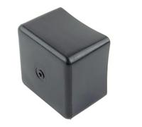 MonoSora Copertura terminale per profilo fotovoltaico da 40 x 40 mm, finitura in plastica nera, confezione da 8 pezzi