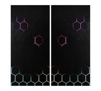 MonoSora Eleganti 2 adesivi per pilastro B per auto a nido d'ape, per personalizzare il tuo veicolo (B)