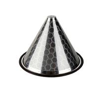 MonoSora Gocciolatore riutilizzabile in acciaio inox per versare il caffè, filtro a nido d'ape per una preparazione fluida, compatibile con la maggior parte delle caraffe, 12,8 x 9,3 cm