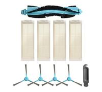 MonoSora Kit di ricambio con spazzola a rullo, spazzola laterale e filtro per Cecotec Conga 3290, 3390, 3490, 3590, 3690, 3790, 3890, 4090, 4690, 5090, 5490, 6090, 7090