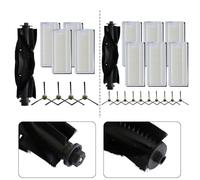 MonoSora Kit di sostituzione spazzola laterale principale e filtro per Lefant U180 M2 Pro M2 Plus OKP K8 K7 LS1 N3 1 set con spazzole principali spazzole laterali filtri