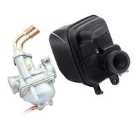 MonoSora Kit filtro aria carburatore con alloggiamento scatola pulitore per Yamaha PW50 1981-2009