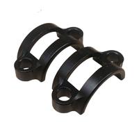 MonoSora Montaggio Freno Idraulico Bicicletta Mezzo Anello In Lega di Alluminio CNC 38x17.5x12.5mm 3.5g per Sistemi Freni MAGURA Nero