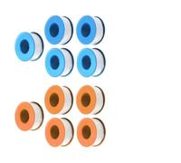 MonoSora Nastro sigillante in PTFE, per impianti idraulici che perdono, 5 rotoli (15 m x 17 mm, 20 m x 18 mm), nastro sigillante per acqua e tubi da giardino