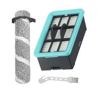 MonoSora Parti di ricambio compatibili con spazzola a rullo principale e filtro per lavapavimenti Bissell 4157 4111A 4088, lavabili e riutilizzabili, confezione da 2