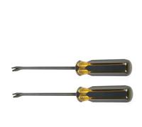 MonoSora Set di 2 levapunti e estrattore di chiodi in acciaio al cromo vanadio per tappezzeria, con impugnatura morbida, per perni e graffette in legno