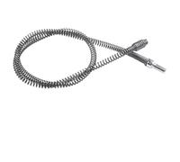 MonoSora Set di utensili per dragaggio per tubi, molla in acciaio al manganese da 3/2/1 m, con connettore per trapano, per sbloccare lo scarico del lavandino della cucina e del