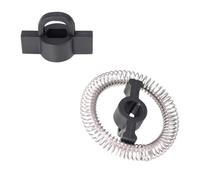 MonoSora Set montalatte e riscaldatore di ricambio per Secura MMF-015 MMF-003 MMF-003B MMF-603 MMF-615 nero e argento