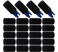 MonoSora Spazzola di coda con scrubber parti di ricambio per Polaris 180 280 360 380 480 3900 Sport Pool Cleaners Blue 12 Tail Scrubber e 2 pezzi di ricambio