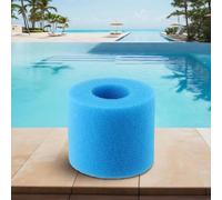 MonoSora Spugna in schiuma lavabile e riutilizzabile, per filtri Intex tipo I/II/VI/D, blu