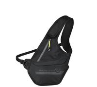 MONOSPALLA BORSA A FONDINA MACNA UNISEX NERO BLACK HOLSTER VIAGGIO PORTAOGGETTI