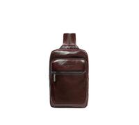 Monospalla indossabile a zaino Piquadro Blue Square, mogano - Tabella Colori: Marrone Scuro