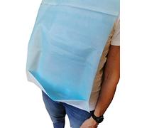 MONOUTILE 200 Bavagli Cleany Monouso Unisex Impermeabili Con Pratica Tasca Raccoglicibo Made in Italy