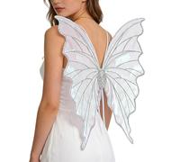 Monozoz Accessorio per Cosplay a Forma di Farfalla | Abito per Travestimenti Versatile | Accessorio Costume Farfalla per Adulti,per Fotografia Teatro Maschere Madre Moglie Fidanzata Sorelle Amiche