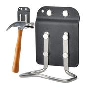 Monozoz Anello Per Martello,Clip Resistente Per Uso Intenso Con Supporto Robusto E Antiscivolo,Supporto per Martello da Cintura | Destinato a Uomini, per Uso Domestico, Interno ed Esterno, per