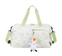 Monozoz Borsone per sport, palestra, borsa portaoggetti separata da asciutto e bagnato, borsa per il fitness per gli appassionati di nuoto con scomparto per scarpe per pantofole, bottiglia d'acqua