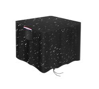 Monozoz Copertura per caminetto da esterno rettangolare, copertura per braciere da terrazzo, copertura per tavolo impermeabile e antivento | copertura antiperdite per caminetto per uso tutto