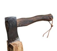 Monozoz Manico in legno per ascia, manico in legno - Comoda impugnatura per ascia | manico corto con manico ergonomico, manico ascia per tagliare e spaccare