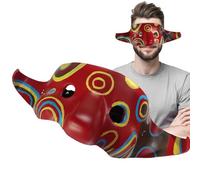 Monozoz Maschera per gli occhi del ladro,Maschera per ladro per adulti | Coperta per il viso cosplay | per giochi di ruolo di Halloween, maschera per costume di Halloween, cosplay