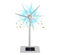 Monozoz Mulino a a energia solare, modello girandola, elemento decorativo per la casa, strumento didattico per esterni, cortile, prato, patio, scuola, aula dei bambini